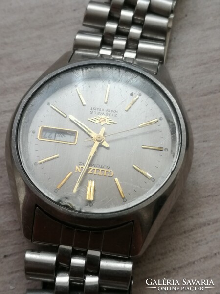 Citizen 21 köves mechanikus automata férfi karóra