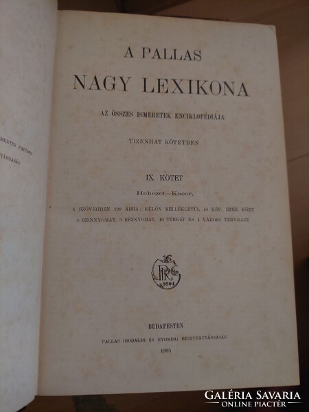 A Pallas Nagy Lexikona 1-16. kötet