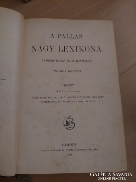 A Pallas Nagy Lexikona 1-16. kötet