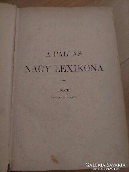 A Pallas Nagy Lexikona 1-16. kötet