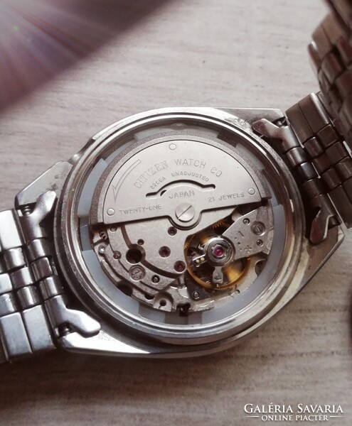 Citizen 21 köves mechanikus automata férfi karóra
