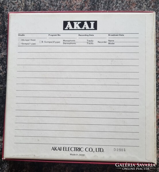 AKAI LN-150-7, 550M ORSÓS SZALAG,BONTATLAN!