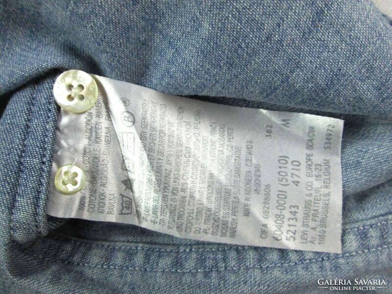 ORIGINAL LEVIS (M) LONG SLEEVE MEN'S DENIM SHIRT