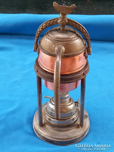 Antik! " Aquilas " Fratelli Santini Ferrara Italy kicsi 23cm olasz kávéfőző ca. 1920