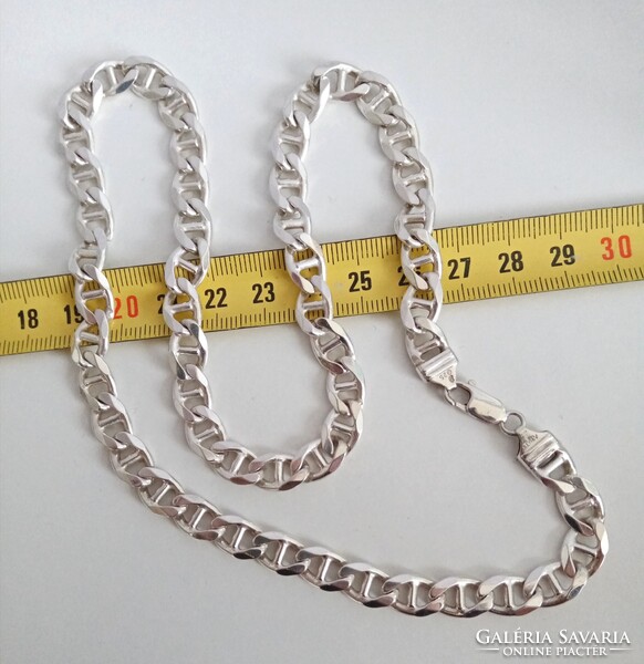 Solid, Thick, Masculine Silver Chain, Like New