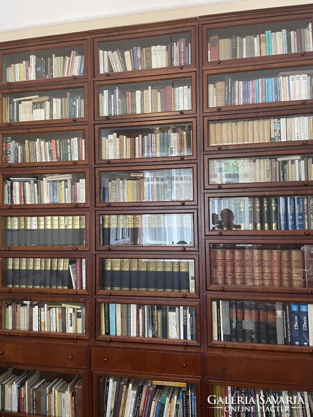 Original Lingel Classic Modular Bookcase with Faceted Glass (from first owner)