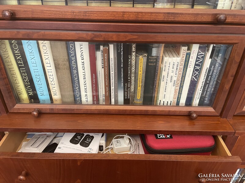 Original Lingel Classic Modular Bookcase with Faceted Glass (from first owner)