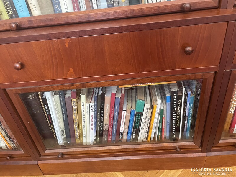 Original Lingel Classic Modular Bookcase with Faceted Glass (from first owner)