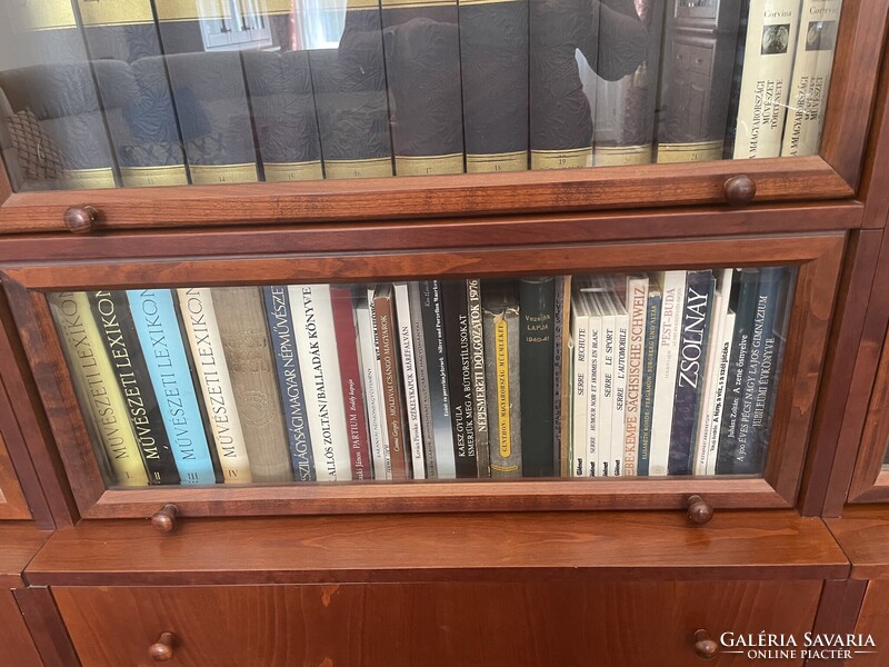 Original Lingel Classic Modular Bookcase with Faceted Glass (from first owner)
