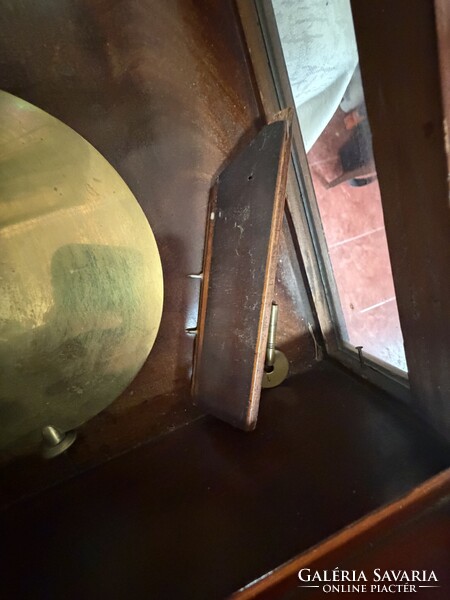 Hollóházi antique Biedermeier wall clock