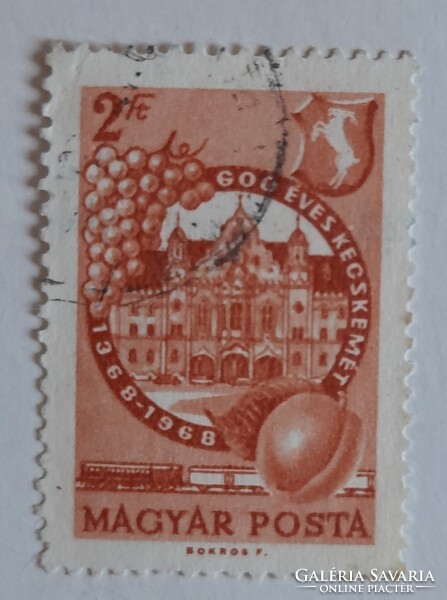1968 Évfordulók-események (VI) 600 éves Kecskemét pecsételt