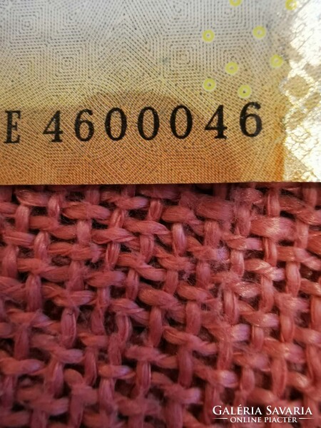 Ritka sorszámos deák húszezres  4600046