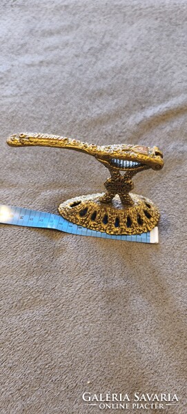 WAINBERG - ISRAEL Rare vintage brutalist copper nutcracker