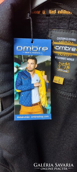 Új eredeti OMBRE Casual Wear Limited Edition férfi pulóver, L – ÚJ, címkés