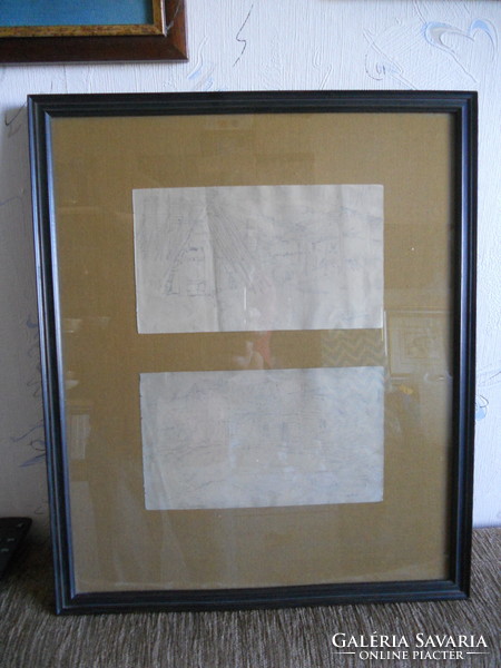 200-year-old sketches by F. Hofbauer (1801-1864)