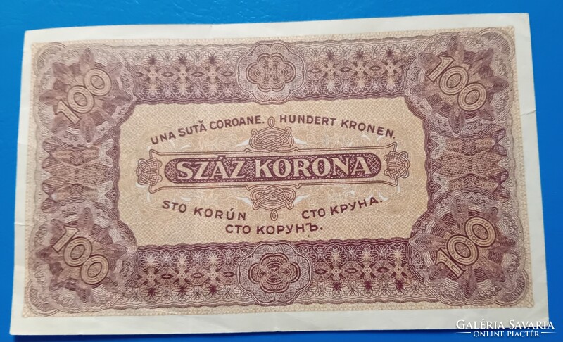 100 Korona 1923 évi