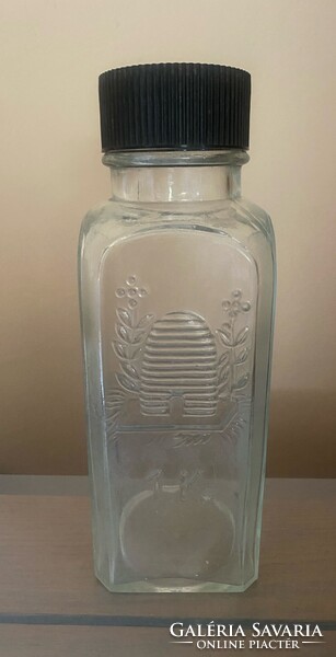 Vintage Honey Jar with Original Lid