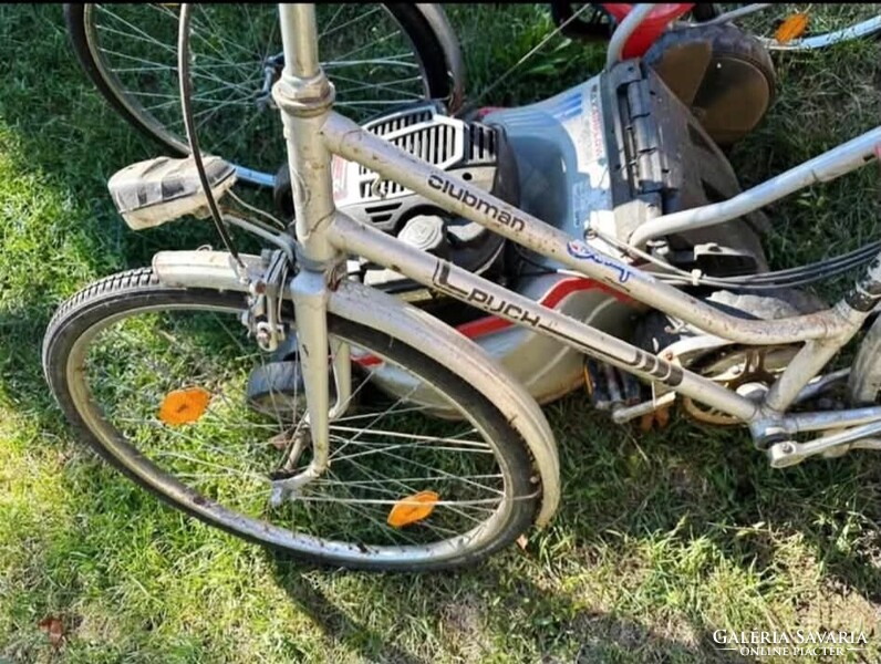 Puch Clubman női kerékpár – vintage, klasszikus osztrák modell