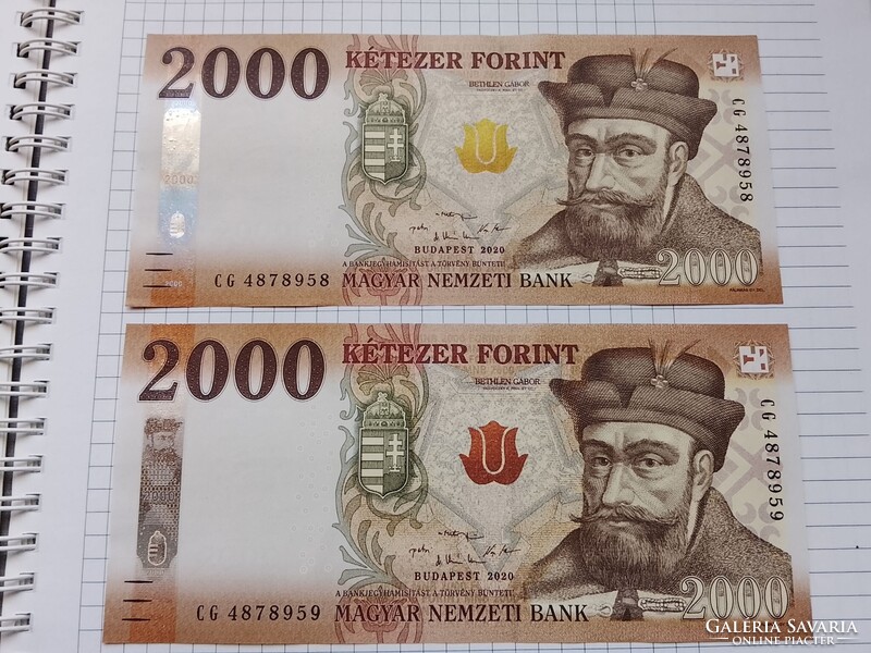 Unc sorszámkövető 2000ft 2020