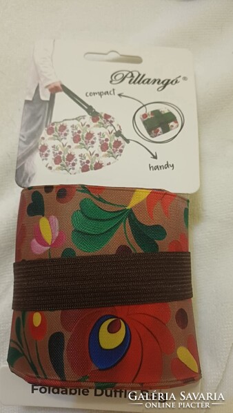 Pillangó népi mintás óriási összehajtható BAG – 65×45 cm