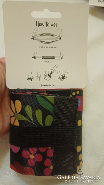 Pillangó népi mintás óriási összehajtható BAG – 65×45 cm