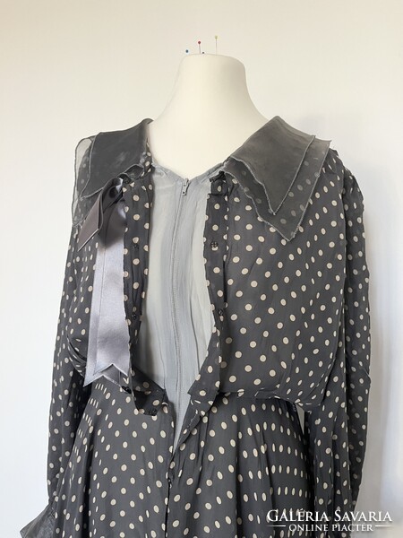 Luxus Kimijima vintage hernyóselyem ruha (M / 38) – Made in Japan