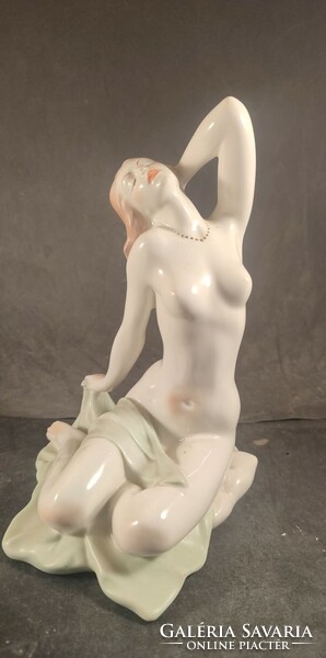 Aquincum art deco rare nude with drapery 547