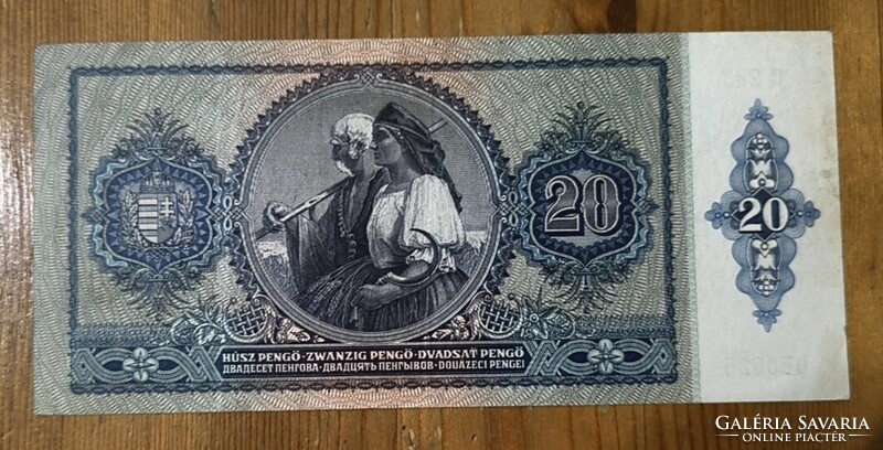 20 Pengő 1941 – Magyar Nemzeti Bank