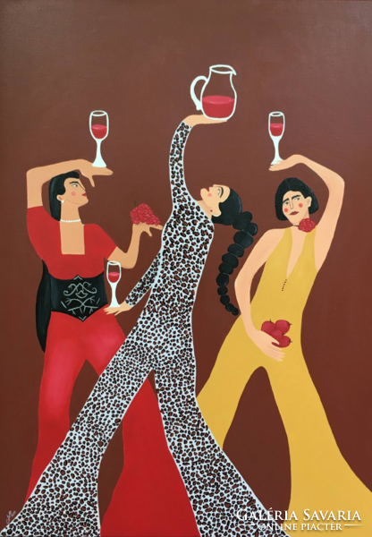 Szüret, a Modern Painting