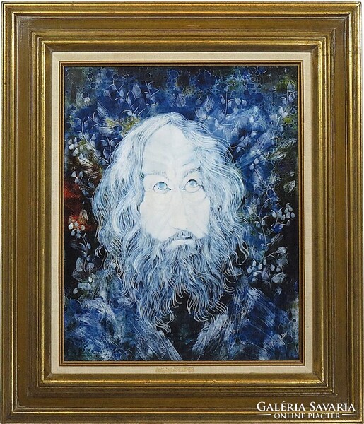 Miklós Faragó (1947–): Zeus – Original Oil Painting