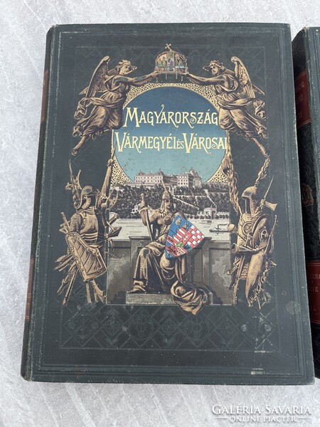 Ritkaság! Magyarország vármegyéi és városai I. kötet (Abaúj-Torna és Kassa) Eredeti 1896-os kiadás