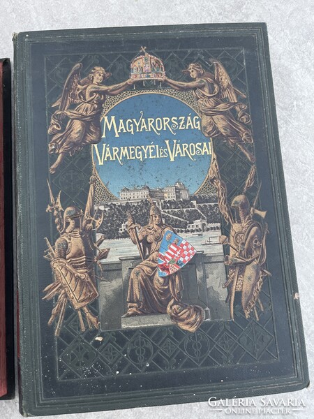 Ritkaság! Magyarország vármegyéi és városai I. kötet (Abaúj-Torna és Kassa) Eredeti 1896-os kiadás