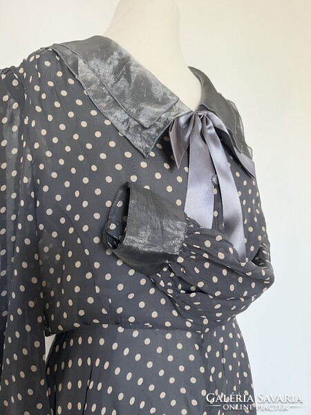 Luxus Kimijima vintage hernyóselyem ruha (M / 38) – Made in Japan