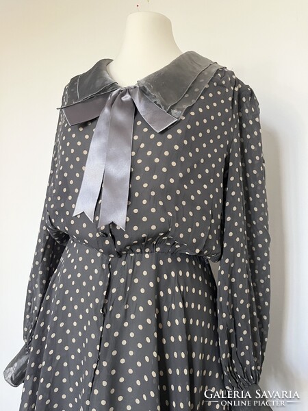 Luxus Kimijima vintage hernyóselyem ruha (M / 38) – Made in Japan