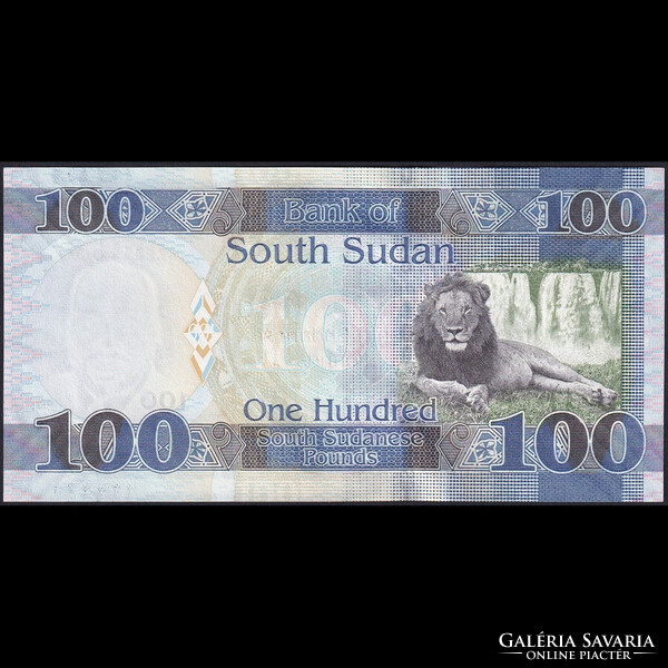 Dél-Szudán 100 Pounds 2019 P-15 UNC
