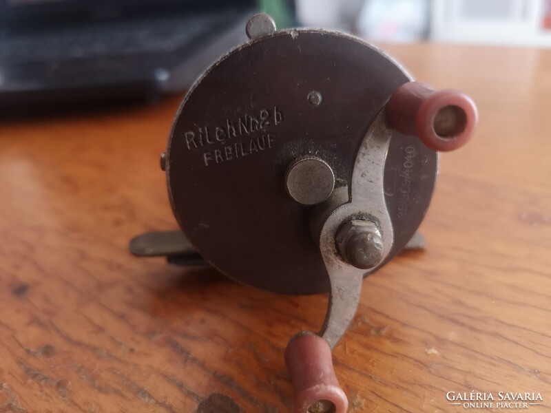 Retro német Rileh Nr2 b Freilauf horgászorsó