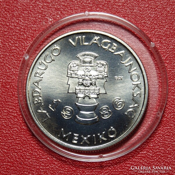 100 Forint 1985 Labdarúgó Világbajnokság Mexikó 1986
