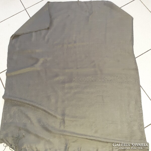 Pashmina khaki színű nagyméretű női sál/női stóla