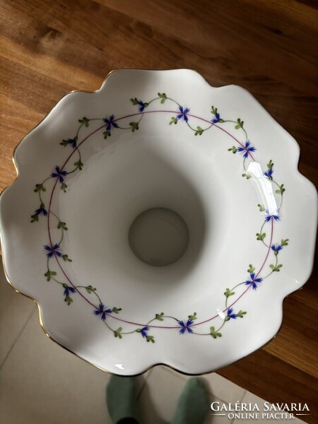 Herend Blue Garland Vase