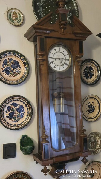Wall Clock in Antique German Style, Large Size with Chime