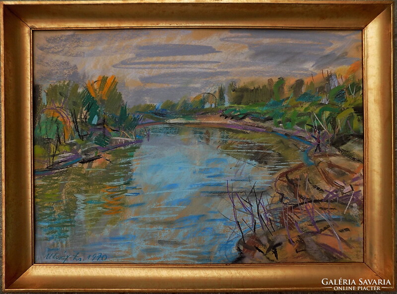 Uhrig Zsigmond 1919-1993 with certificate of authenticity and invoice