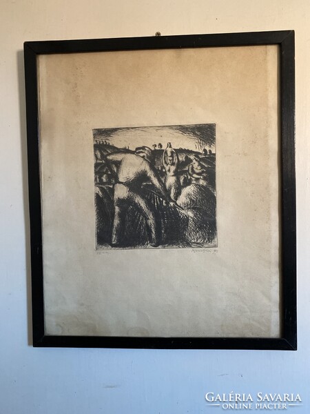 Bene Géza ( 1900 - 1960 ) - Mezei munkások 1923 .