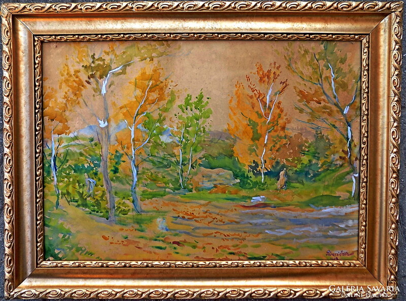 Sárosi ödon 1885-1950, with certificate of authenticity and invoice
