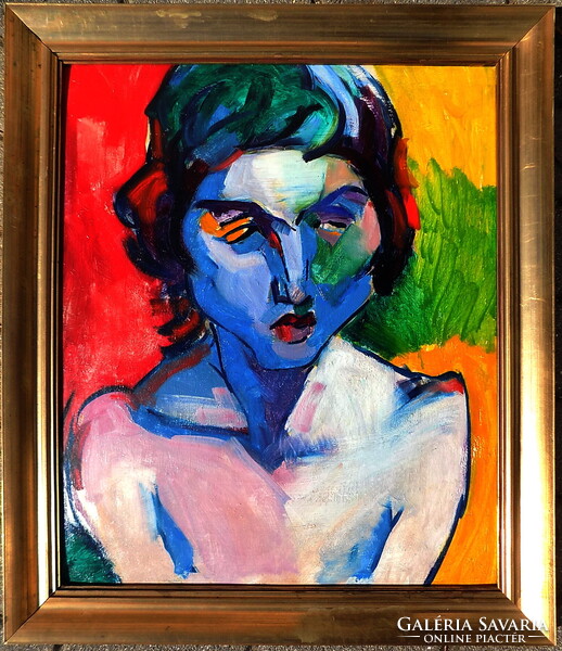 Unknown Hungarian painter: mid-first half of the 20th century, guaranteed with original invoice