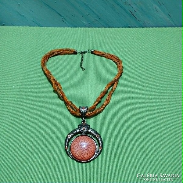 Be trendy! Special unique necklace with antique effect pendant for sale!