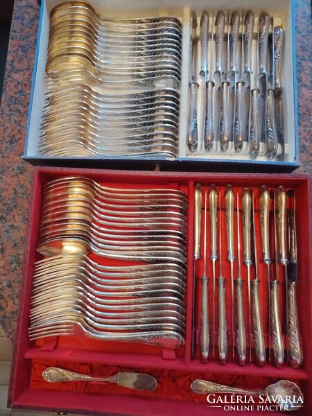 Silver-Plated Cutlery Set (not the cheap Romanian kind)