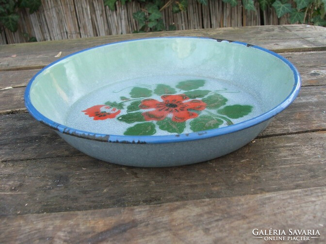Old Enamelware Plate
