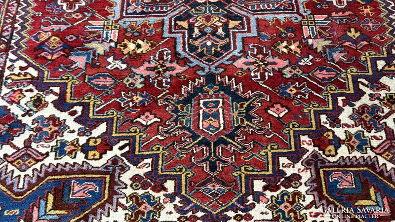 4548 UNMISSABLE Iranian Heriz Hand-Knotted Wool Persian Rug 200X300CM
