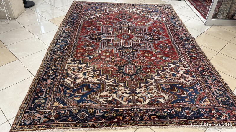 4548 UNMISSABLE Iranian Heriz Hand-Knotted Wool Persian Rug 200X300CM