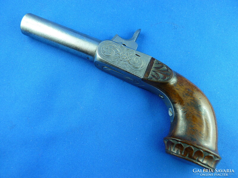 STUNNING ANTIQUE LOADED PISTOL, CIRCA 1820!!!